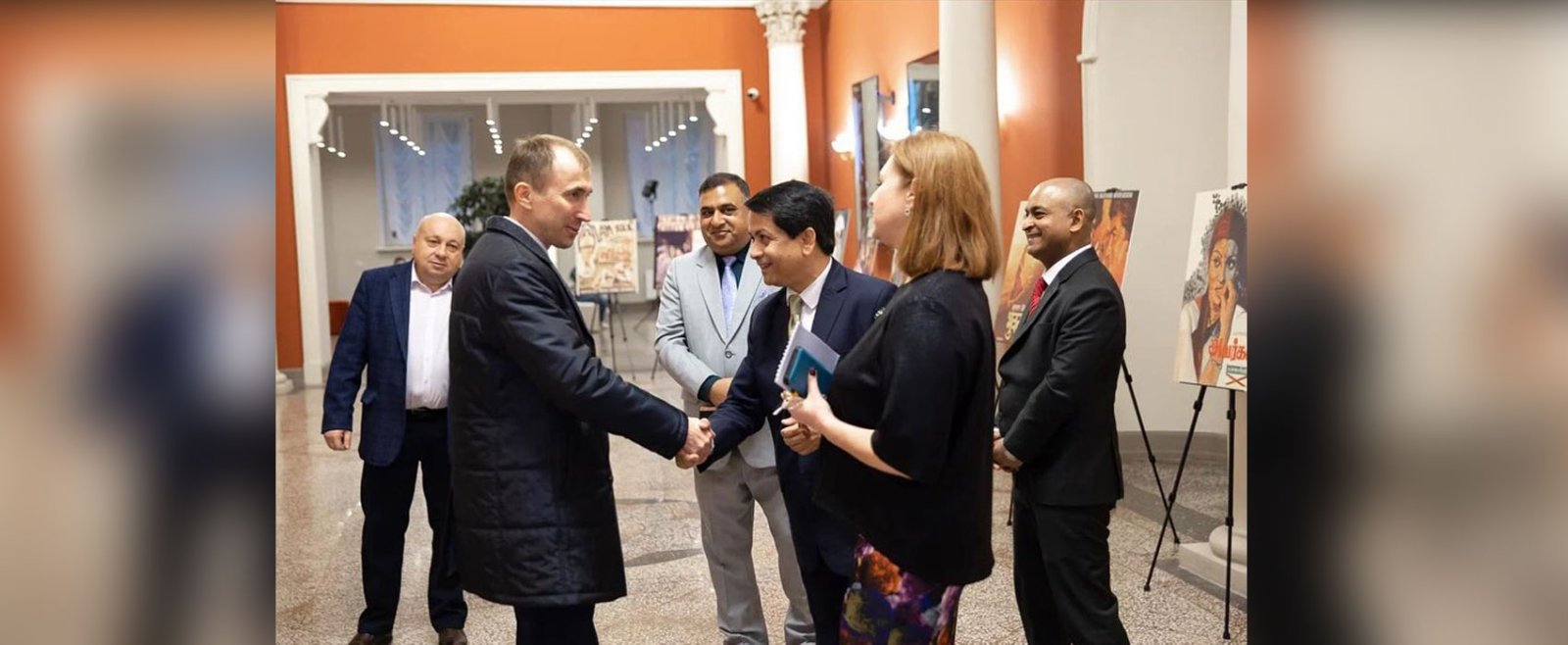 On 2 November 2024 India Movie Day was celebrated as part of the ongoing annual film festival of Belarus “Listapad”. The Deputy Minister of Culture, H.E. Mr. Sergei Sorokach graced the occasion as Chief Guest.